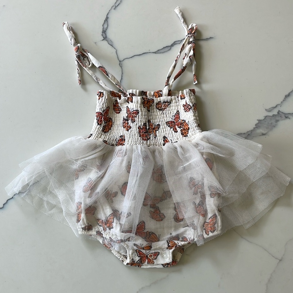 Angel Dear Tutu Bubble - Painted Monarch Butterflies